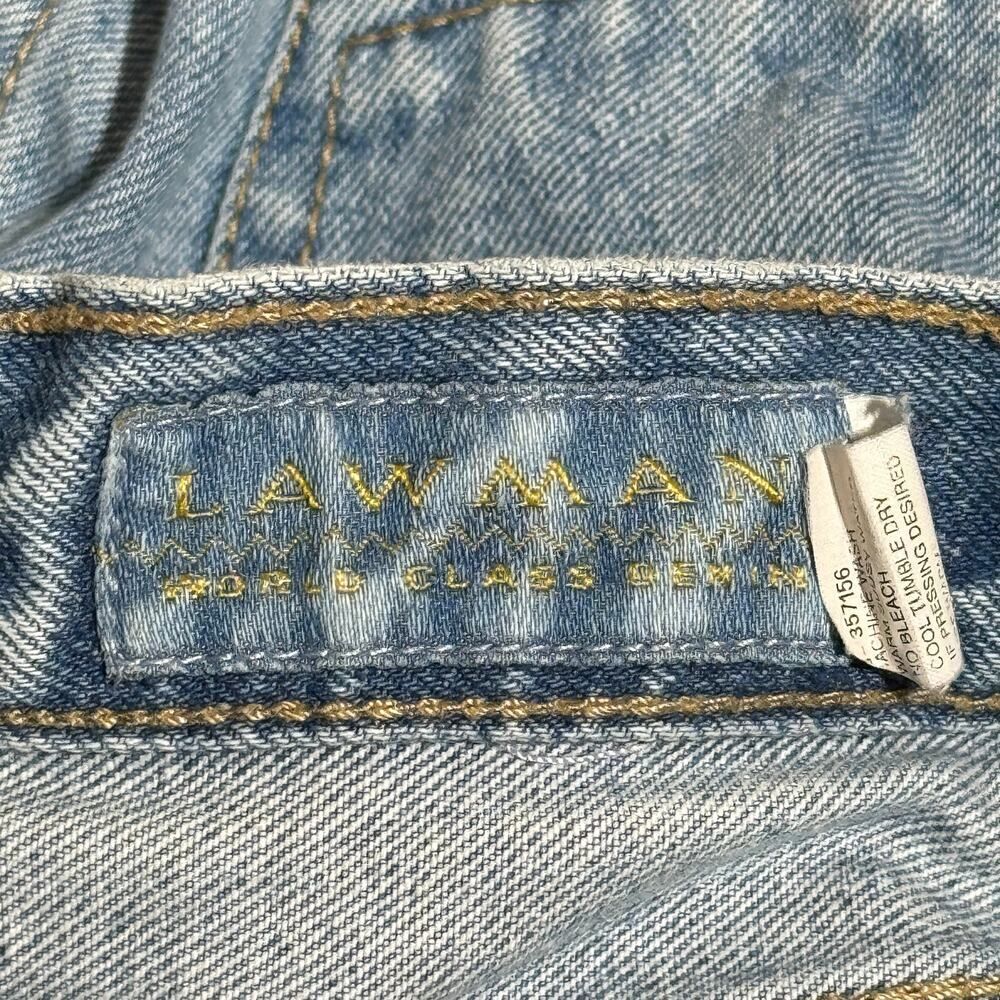 26w Vintage LAWMAN High Waist Cutoffs - Picture 6 of 11